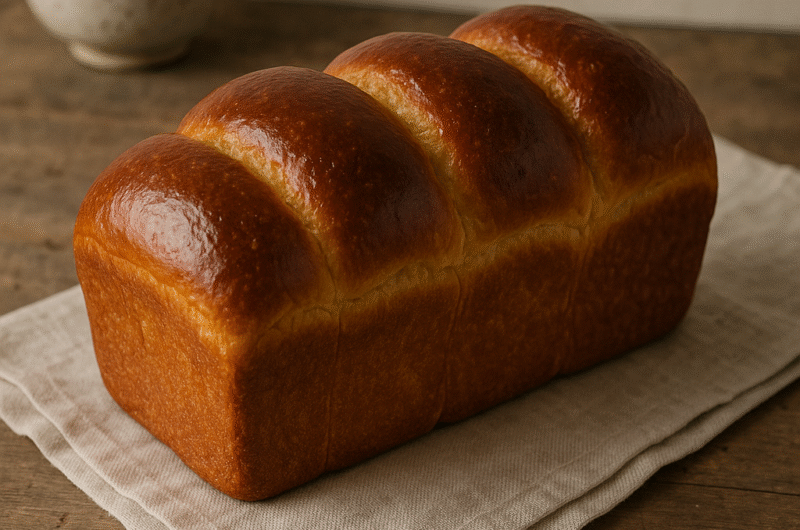 Brioche Loaf ( Bread Maker Method)