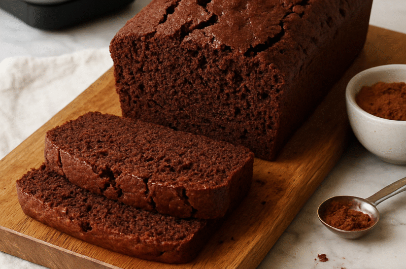 Chocolate Gluten‑Free Quick Cake (Bread Maker Method)