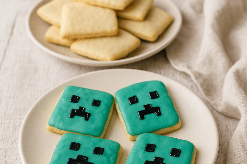 Minecraft Butter Cookies
