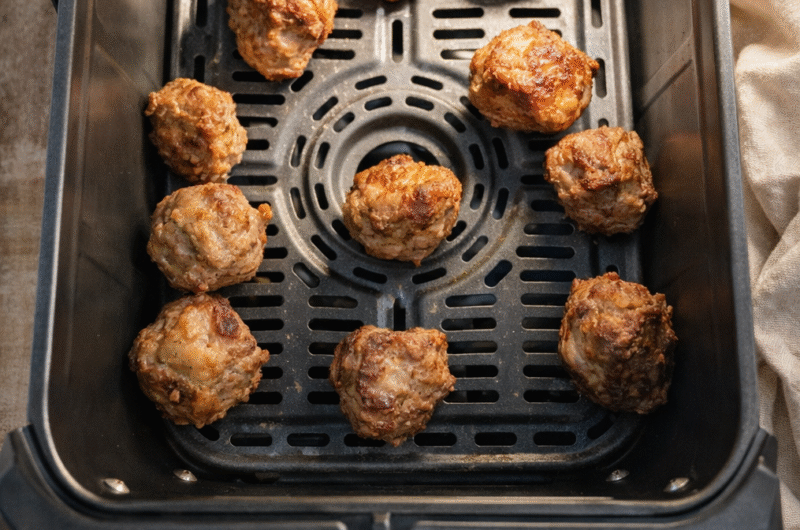 Air Fryer Meatballs