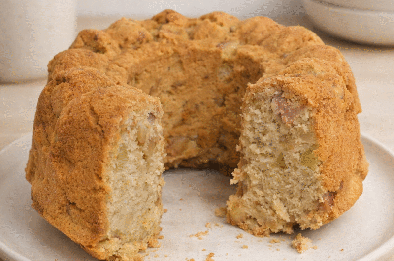 Air Fryer Apple Bundt Cake