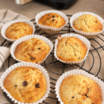 Banana Chocolate Chip Muffins in the Air Fryer