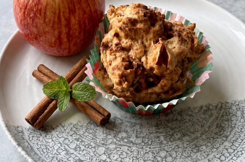 Air Fryer Apple Muffins